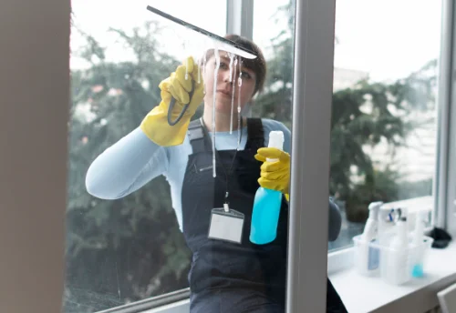 Nettoyage de vitres intérieures et extérieures à Andon